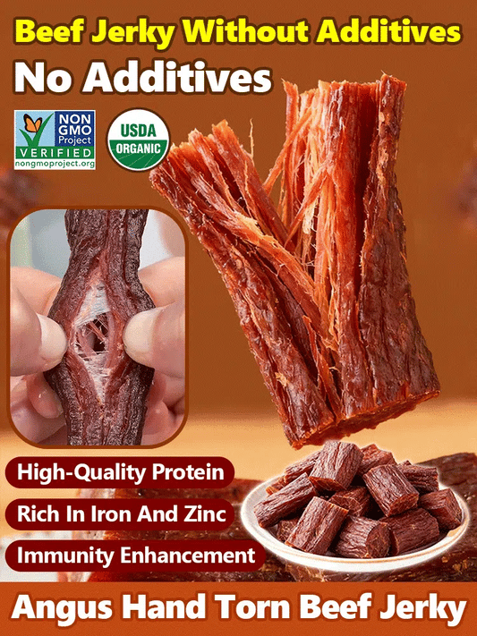 Add high-protein pure beef jerky.-Luke