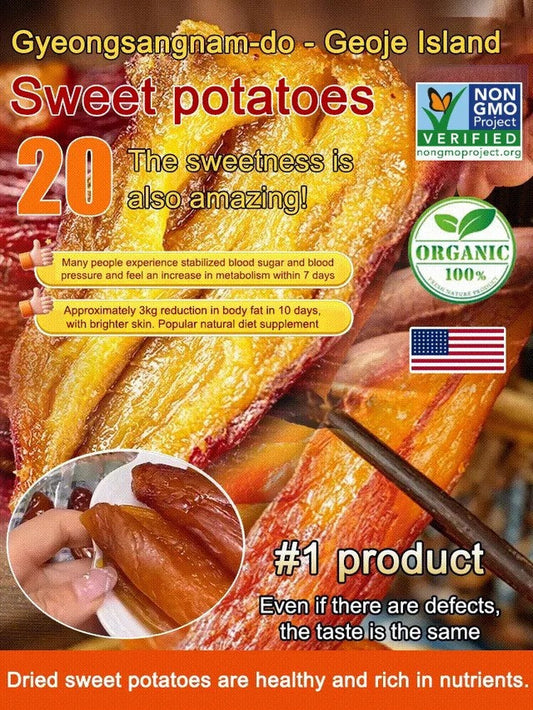 Soft and Sweet Skin-On Dried Sweet Potato-Luke