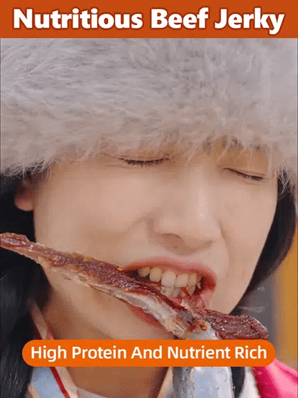 Add high-protein pure beef jerky.-Luke