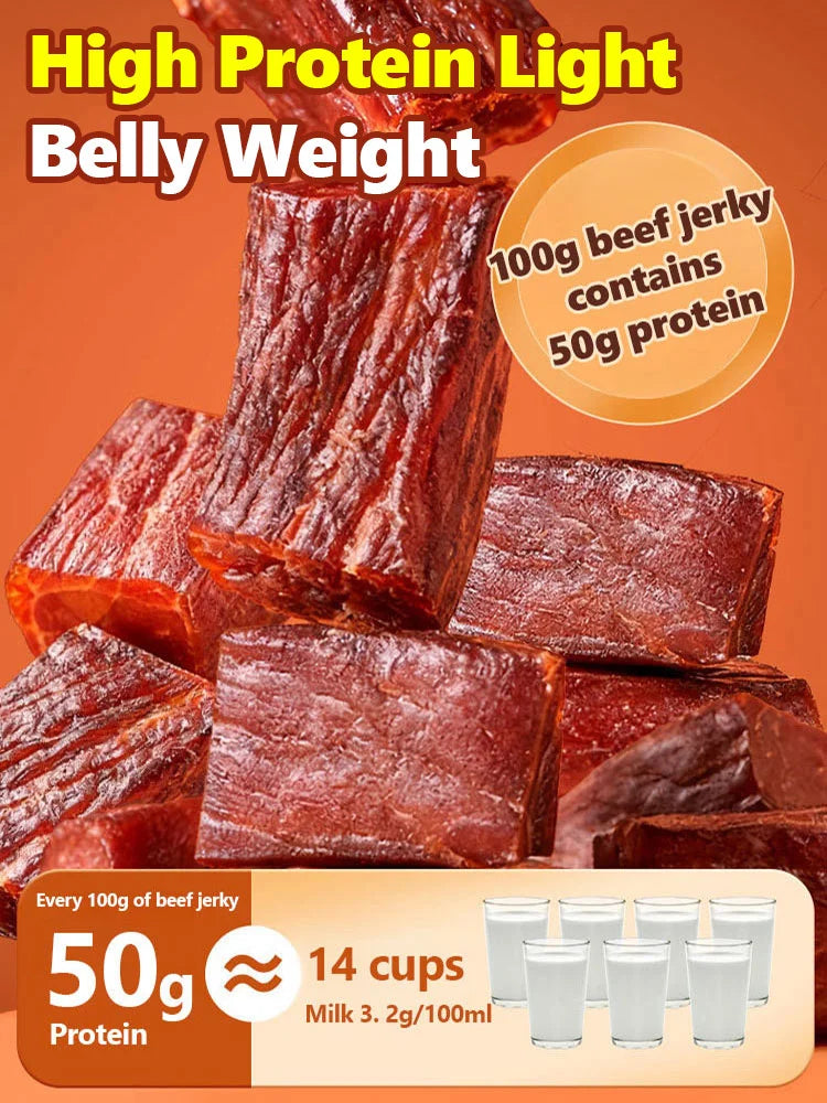 Add high-protein pure beef jerky.-Luke