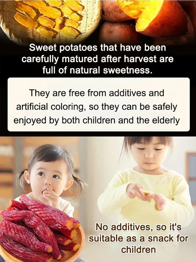 Soft and Sweet Skin-On Dried Sweet Potato-sean