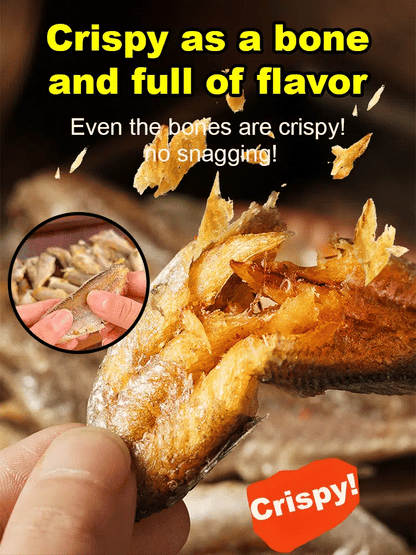 High-protein ready-to-eat deep-sea fish crisps-Luke