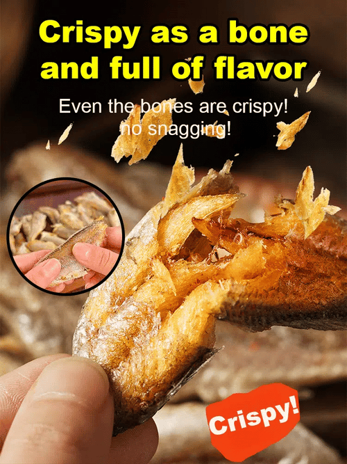 High-protein ready-to-eat deep-sea fish crisps-Luke