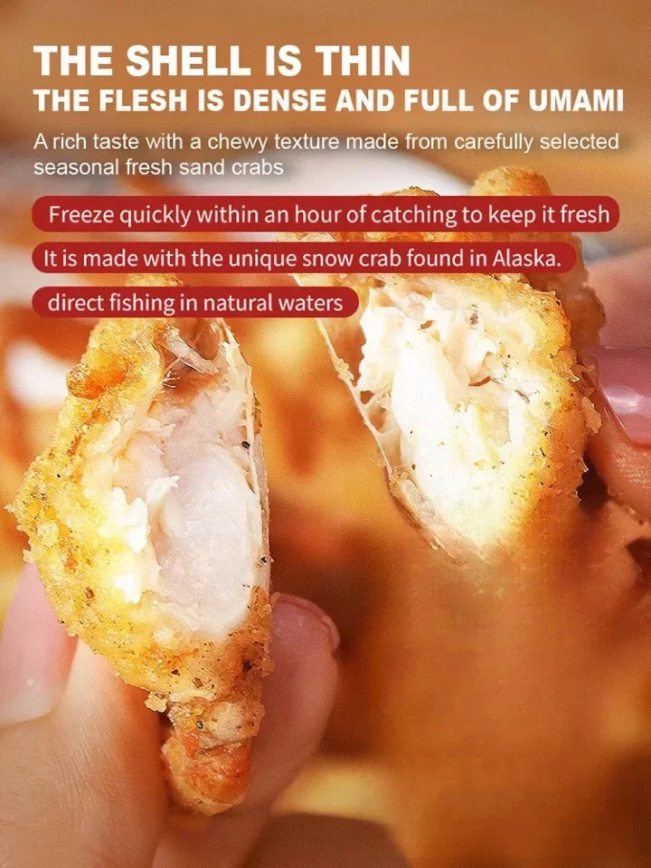 Alaskan Snow Crab Ready-to-EatCrispy Crab-sean