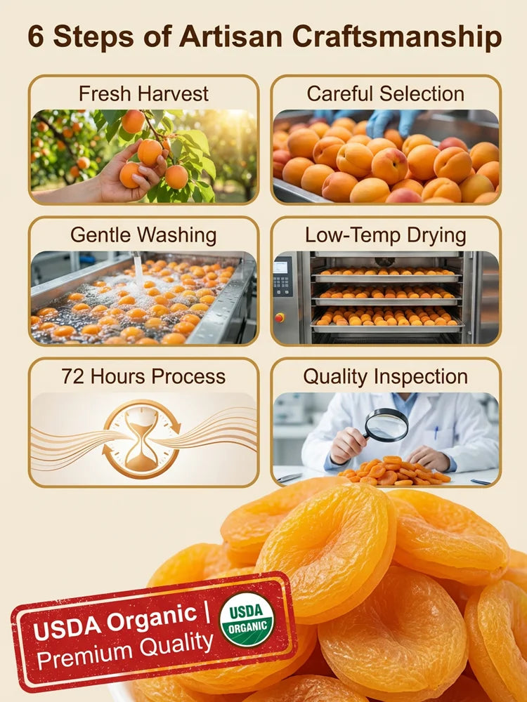 California Specialty Dried Apricots-Luke