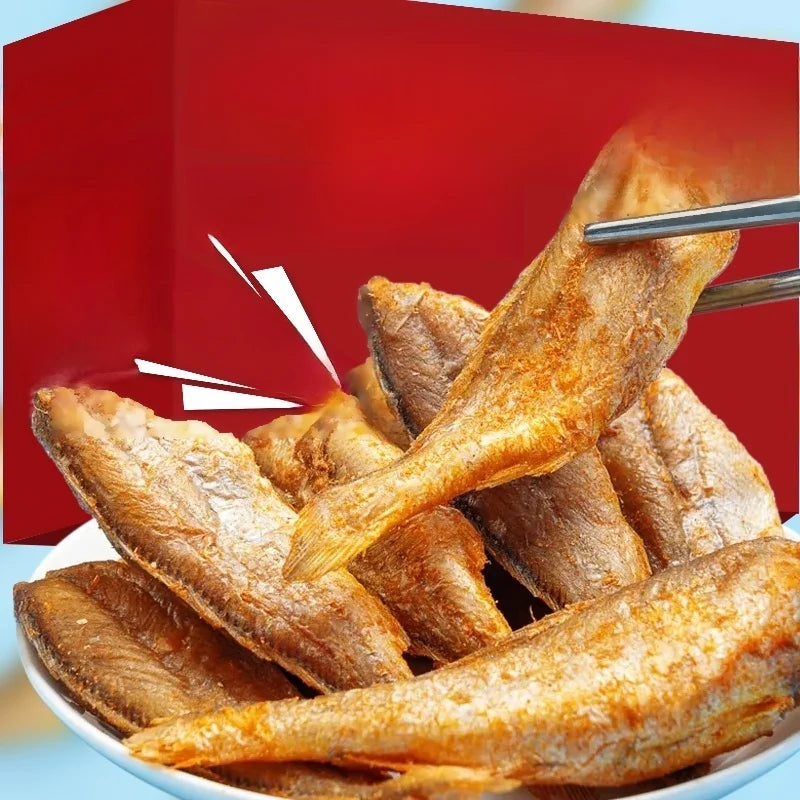 High-protein ready-to-eat deep-sea fish crisps-Luke